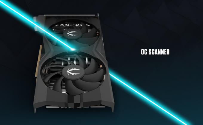 ZOTACの賭博のGeForce GTX 1660対ファンのグラフィックス・カードVR速い賭博を強い得るために用意するため