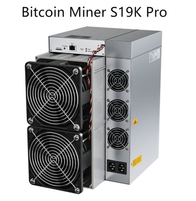 Bitmain S19k Pro BTC Asic Miner 115th/S ビットコイン・アシック・マシン