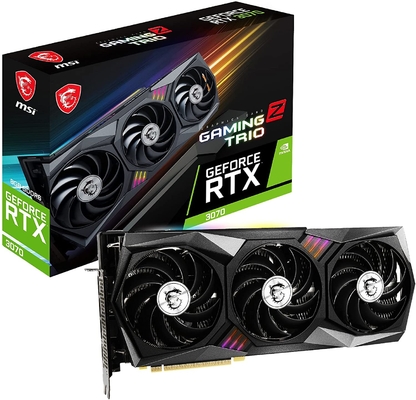 GeForce RTX 3070 8GB鉱山の装備のグラフィックス・カードGDRR6 256かまれた鉱山カード