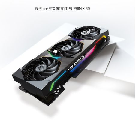 MSI Geforce Rtx 3070のチタニウムのSuprim鉱山の装備のグラフィックス・カード256bit