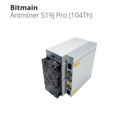 Asic Bitcoinの採掘機Bitmain Antminer S19/S19pro/S19Jプロ110t 104t 100t 96t 95t