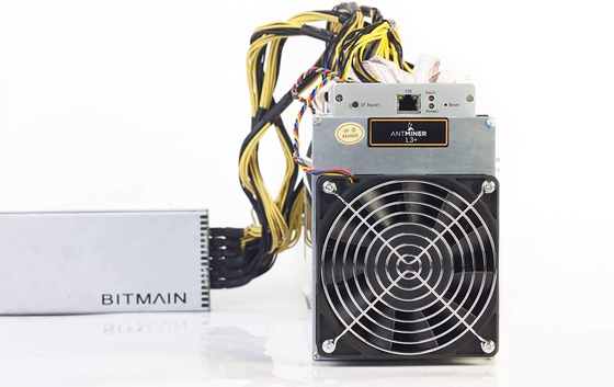 Bitmain Antminer L3+ 600mh/S Asic中佐の採掘機850W 11.6-13.0V