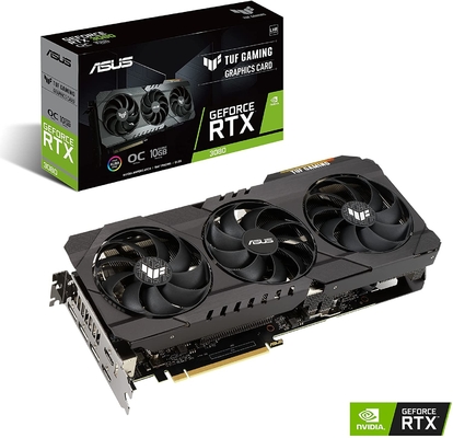GDDR6 Geforce Rtxは3080の10GB 1710MHz OCの版グラフィックス・カードをグラフィックス・カード