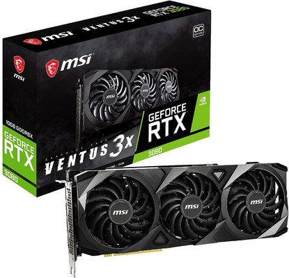 GDDR6 Geforce Rtxは3080の10GB 1710MHz OCの版グラフィックス・カードをグラフィックス・カード