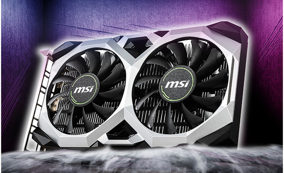 Nvidia Gtx 1660の極度の6gbグラフィックス・カード120W 1770MHzを冷却する二重ファン