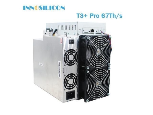 BTC抗夫のInnosilicon T3+プロ67t 67th/S ビットコイン BTC抗夫機械Asic抗夫
