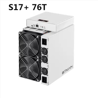 BTC抗夫のSha 256 Antminer S17+ 76th/S ビットコイン Asic抗夫2920Wの採掘機